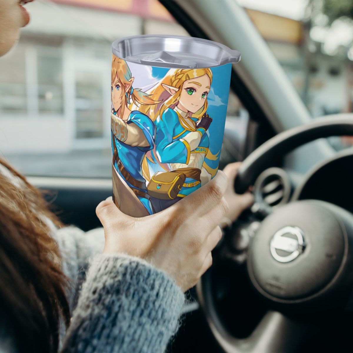 Water Filter Straw - Princess Zelda. Filter. Stainless Steel Tumbler