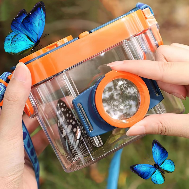 Outdoor Adventure Kit For Kids - Bug Viewer Outdoor Insect Box Catching