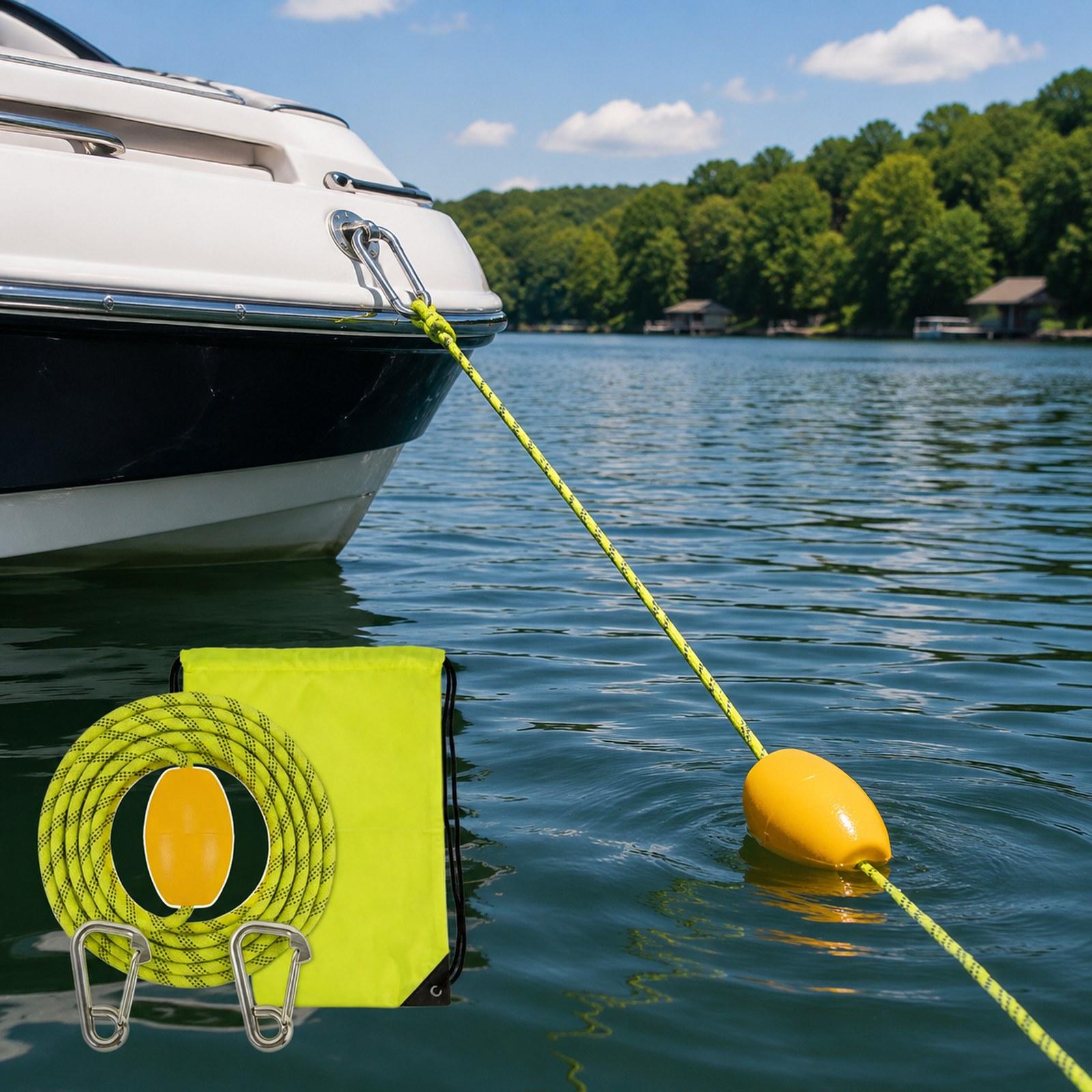 Outdoor Adventure Kayak - Floating Kayak Tow Rope with Hooks