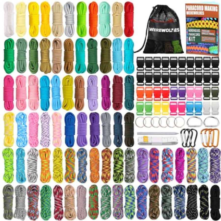 Paracord 550 Feet - 80 Colors Paracord Cord 550 Paracord