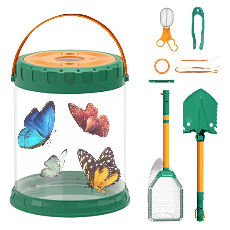 Outdoor Adventure Kit For Kids - Kids Explorer Kit Retractable Critter Catcher