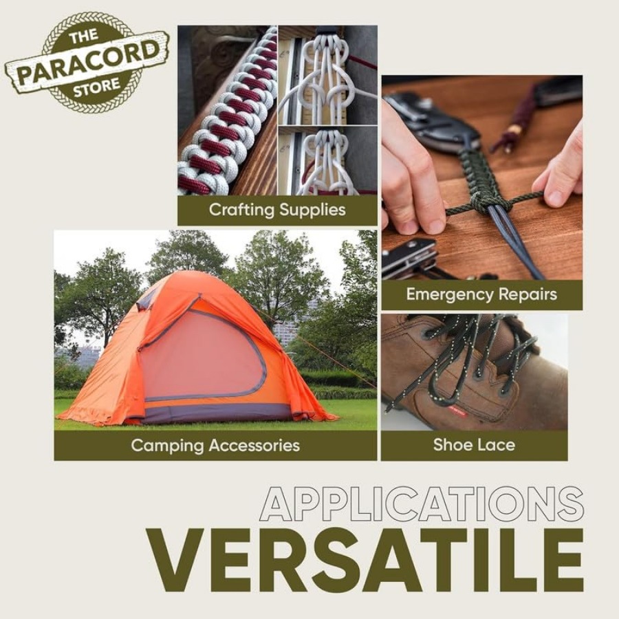Type III 550 Paracord - 50 Fee – Paracord 550 Feet recenzja i cena