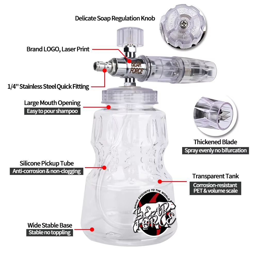Pressure Washer Aluminum Foam  – Bear Spray Clip recenzja i cena