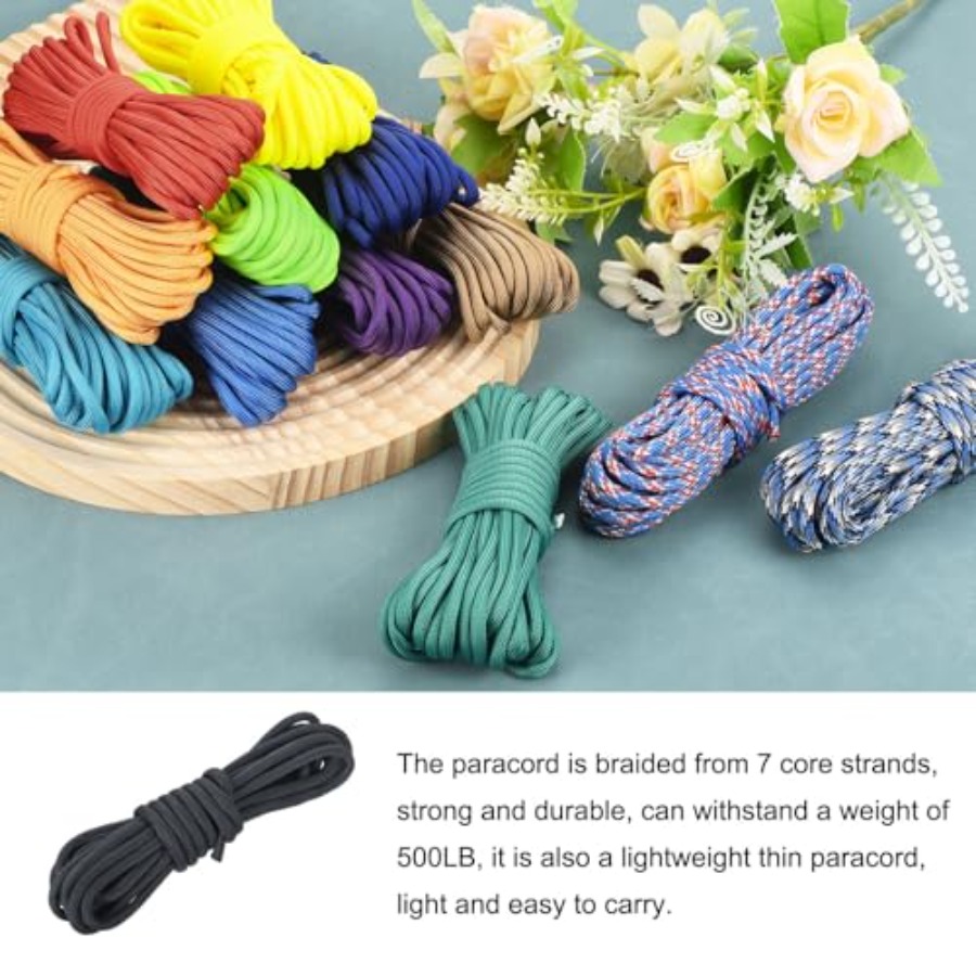Outdoor camping tent gear: 4mm – Paracord 550 Feet recenzja i cena