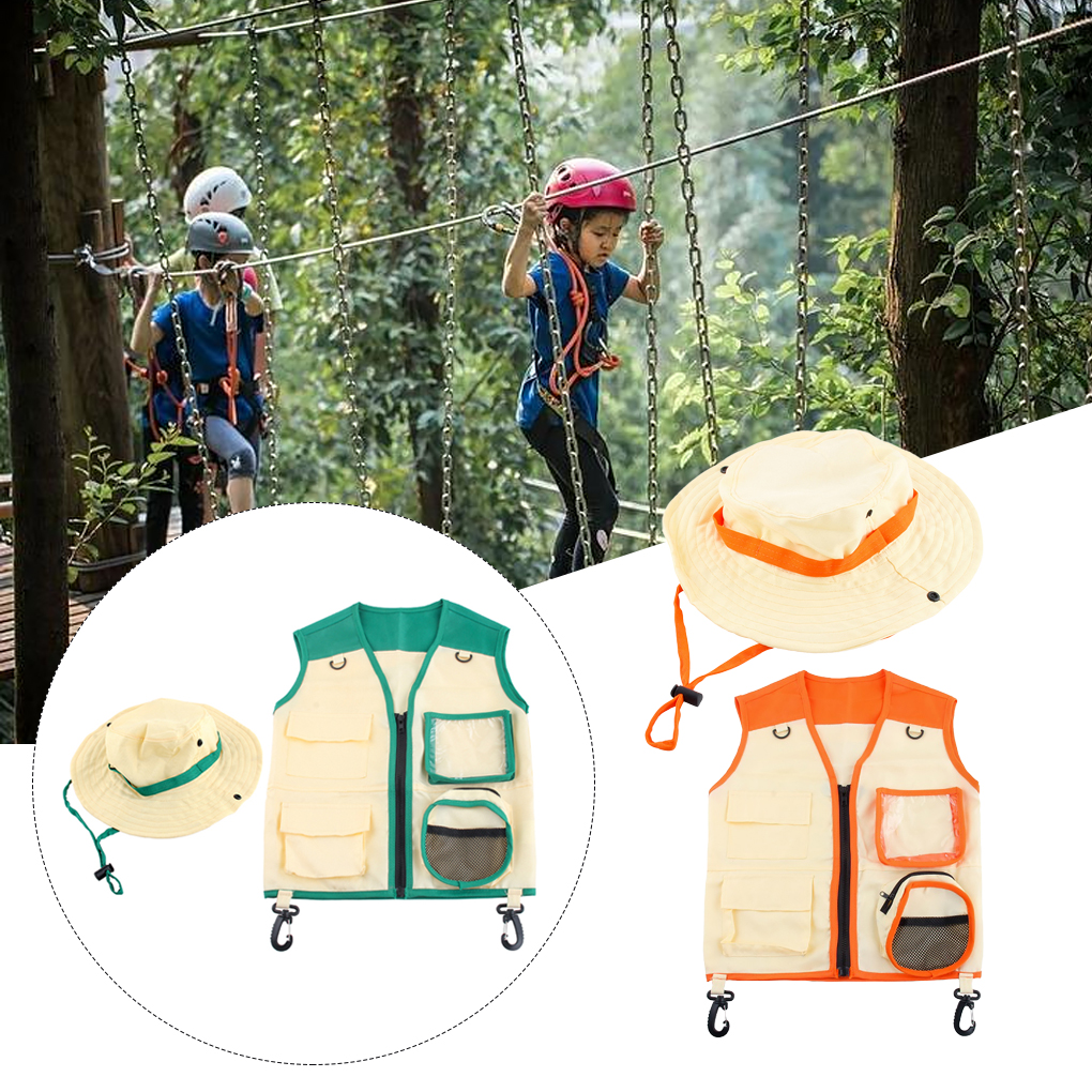 Kids Insect Explorer Vest Hat  – Outdoor Adventure Kit For Kids recenzja i cena