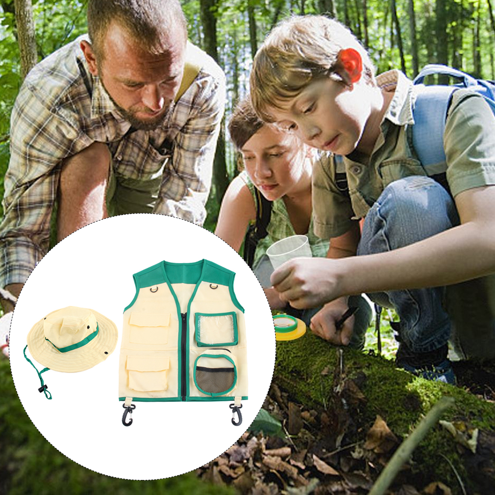 Kids Insect Explorer Vest Hat  – Outdoor Adventure Kit For Kids recenzja i cena