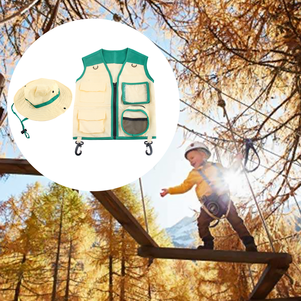 Kids Insect Explorer Vest Hat  – Outdoor Adventure Kit For Kids recenzja i cena