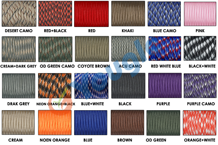 100 meters (320 feet ) Spool 5 – Paracord 550 Feet recenzja i cena