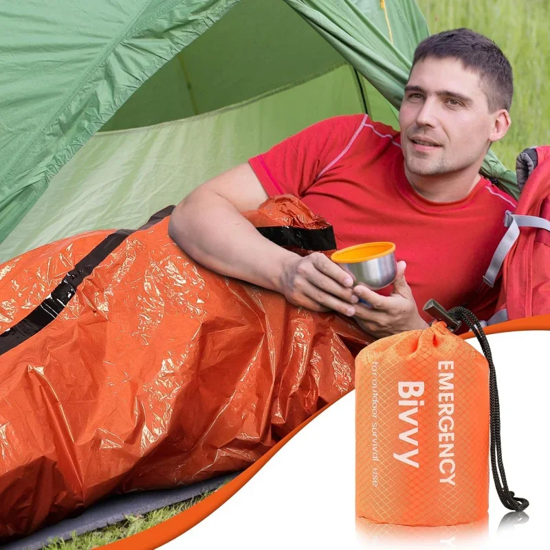 Thermal Emergency Sleeping Bag – Bivy Sack Lightweight recenzja i cena