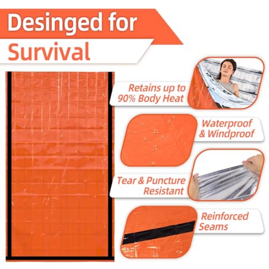 Emergency Sleeping Bag, Surviv – Bivy Sack Lightweight recenzja i cena