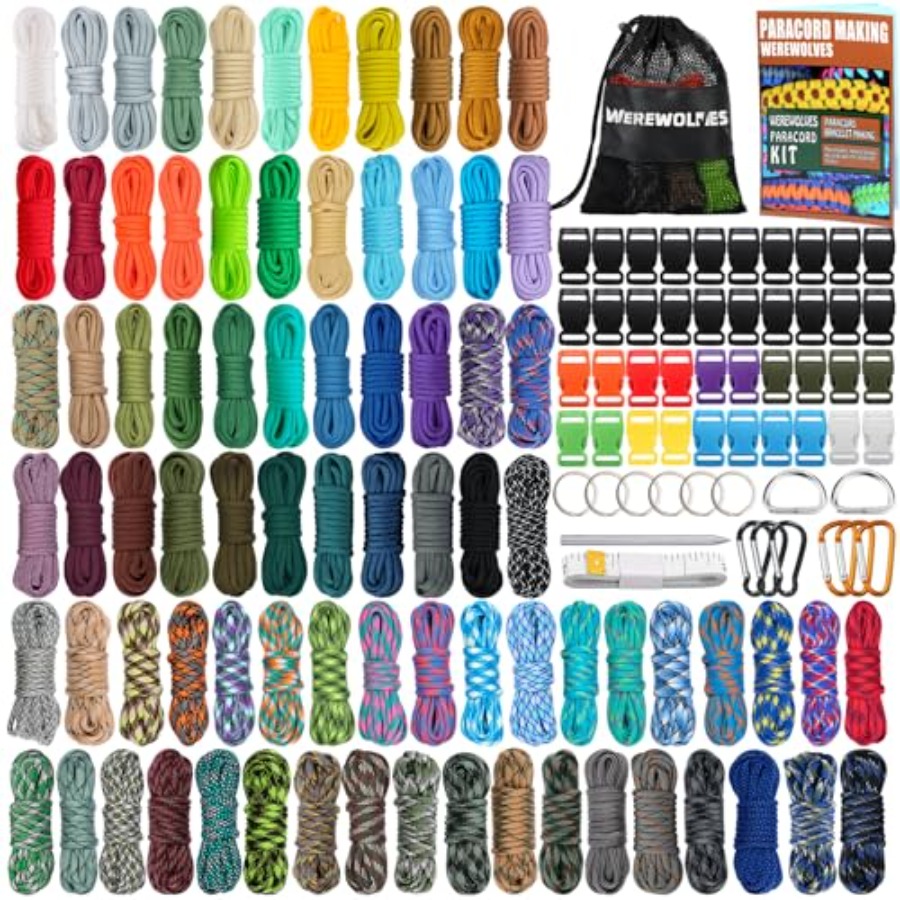 80 Colors Paracord Cord 550 Pa – Paracord 550 Feet recenzja i cena
