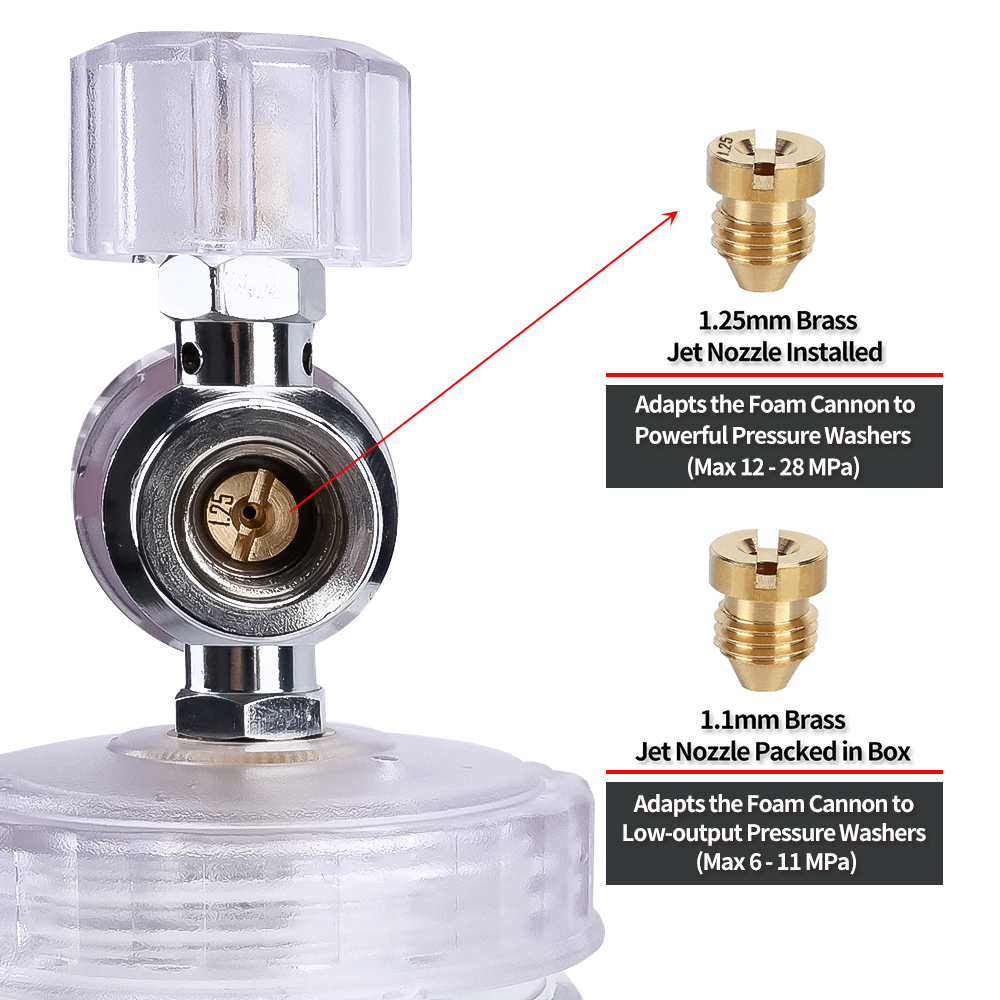 Pressure Washer Aluminum Foam  – Bear Spray Clip recenzja i cena