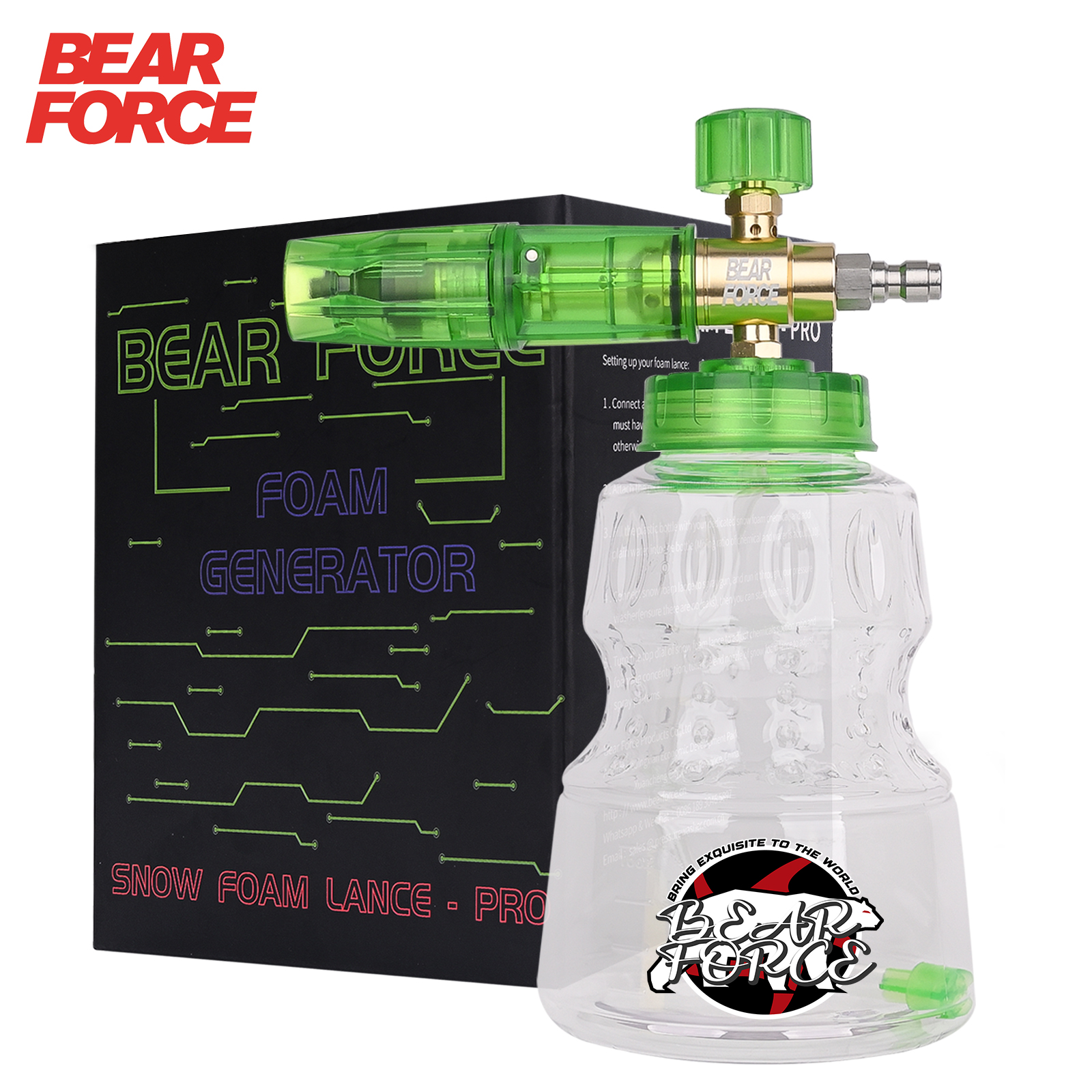 Pressure Washer Aluminum Foam  – Bear Spray Clip recenzja i cena