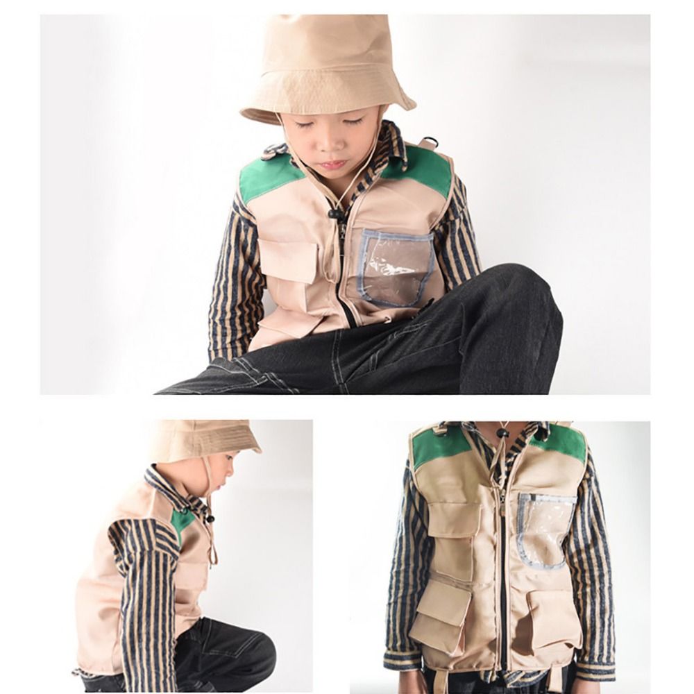Multicolor Explorer Hat Vest C – Outdoor Adventure Kit For Kids recenzja i cena