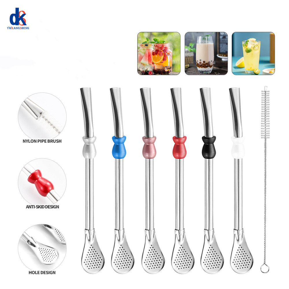 Hot Sale Reusable Straw Spoon  – Water Filter Straw recenzja i cena