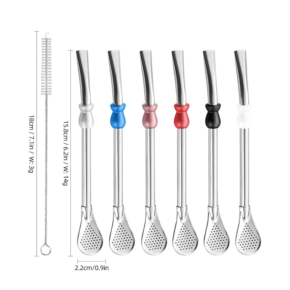 Hot Sale Reusable Straw Spoon  – Water Filter Straw recenzja i cena