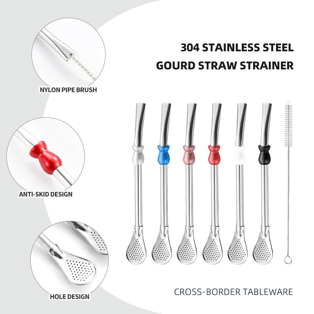 Hot Sale Reusable Straw Spoon  – Water Filter Straw recenzja i cena