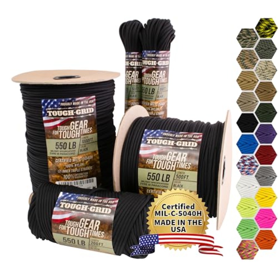550 Paracord Type III Mil-Spec – Paracord 550 Feet recenzja i cena