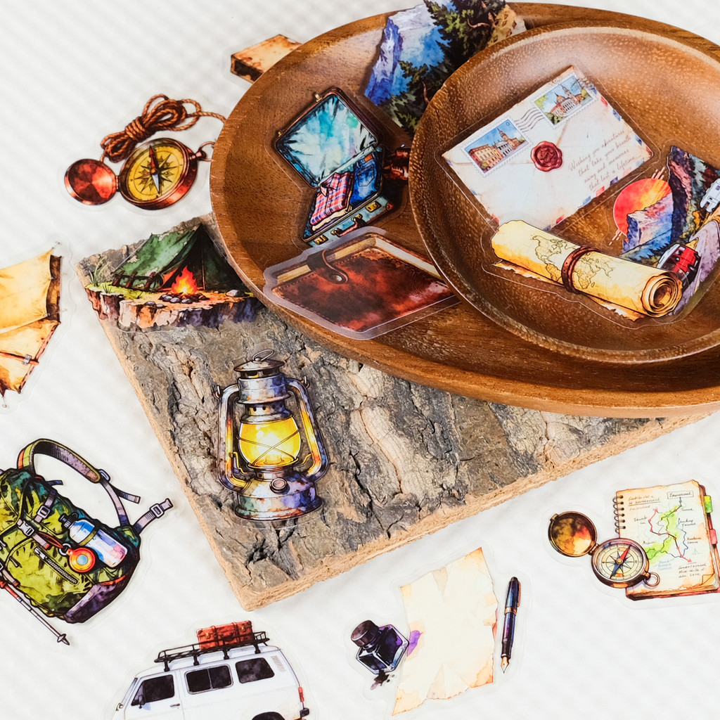 56Pcs Vintage Travel & Outdoor – Outdoor Adventure Stores recenzja i cena