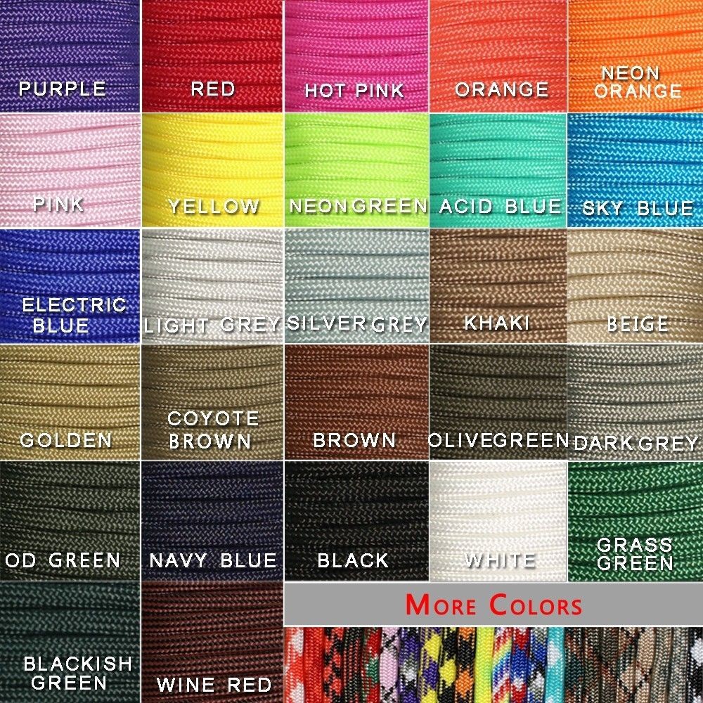 1pcs 550 Paracord Parachute Co – Paracord 550 Feet recenzja i cena