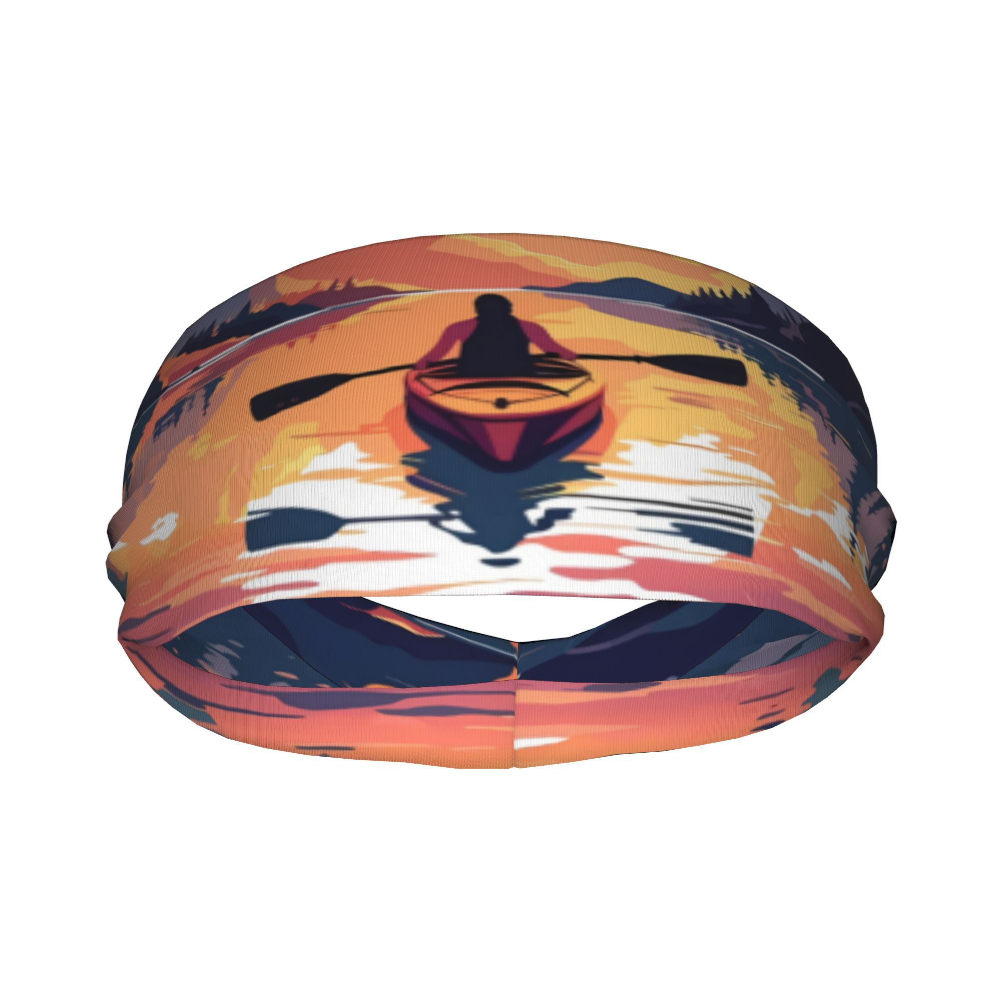 Kayak Sunset Print Headband Wa – Outdoor Adventure Kayak recenzja i cena