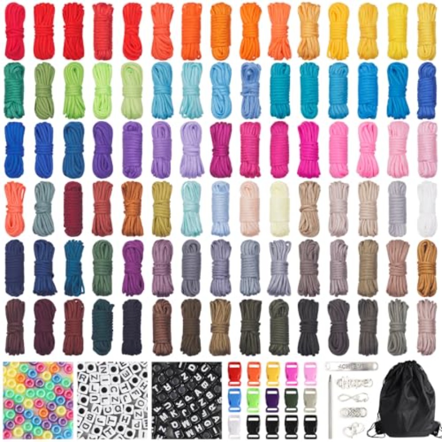90 Colors Paracord 550 - 10 Fe – Paracord 550 Feet recenzja i cena