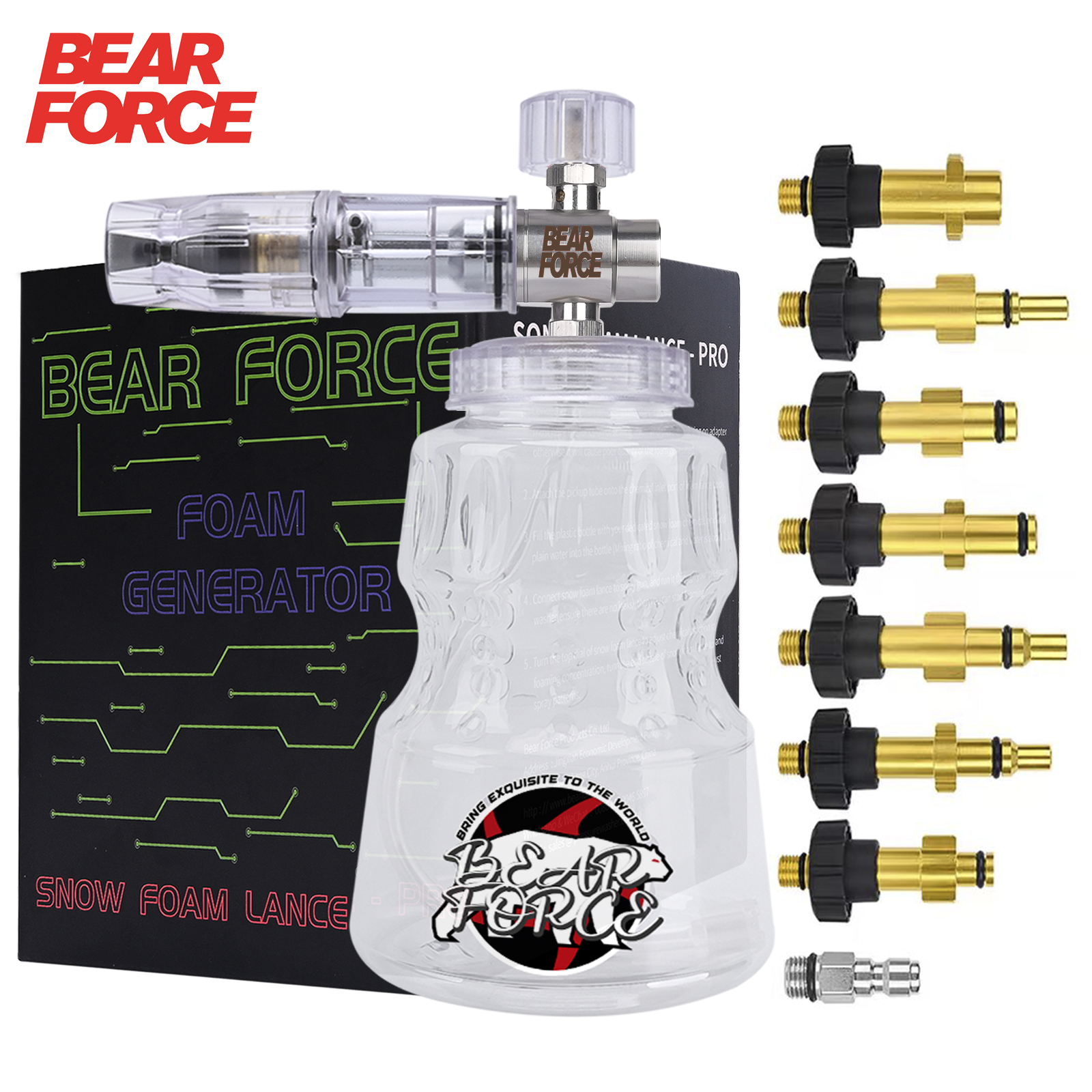 Pressure Washer Aluminum Foam  – Bear Spray Clip recenzja i cena