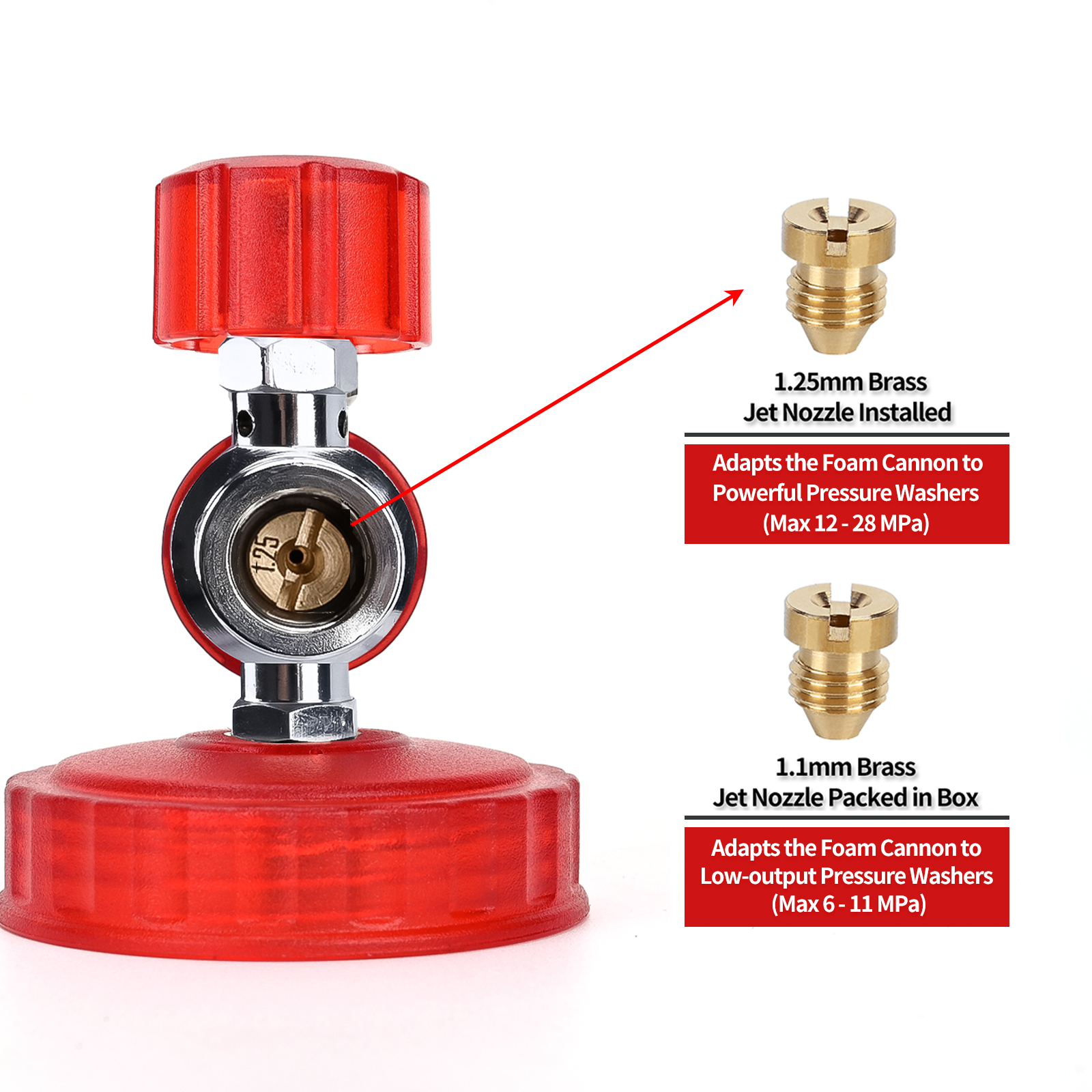 Pressure Washer Aluminum Foam  – Bear Spray Clip recenzja i cena