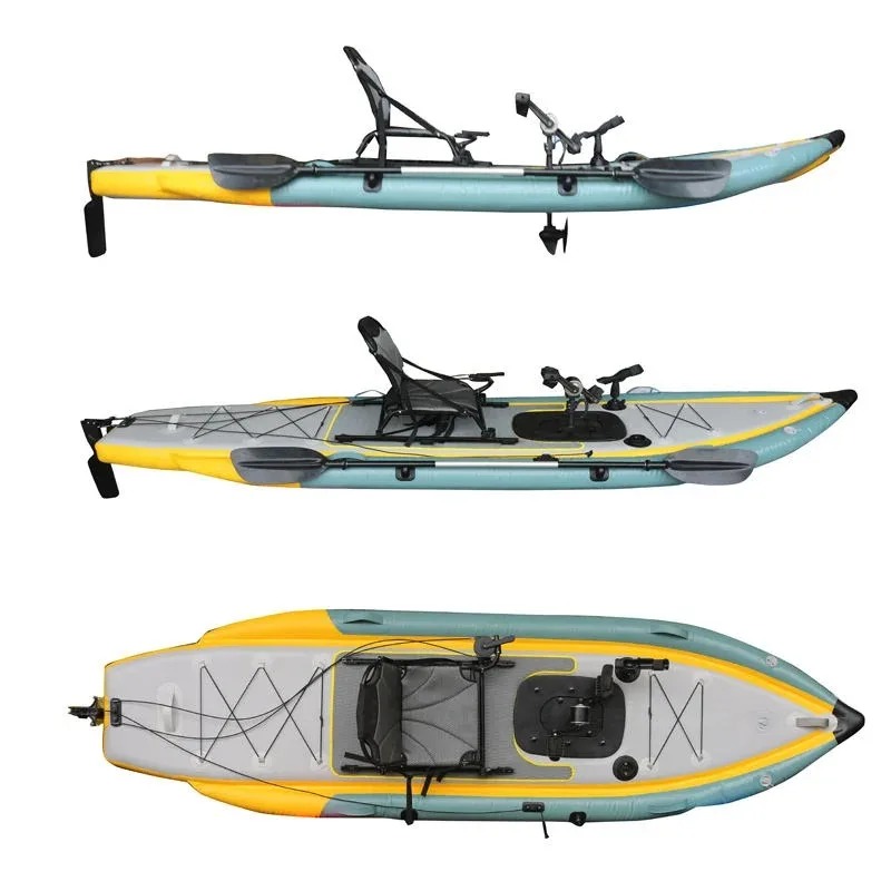 Inflatable 2-Person Pedal Fish – Outdoor Adventure Kayak recenzja i cena