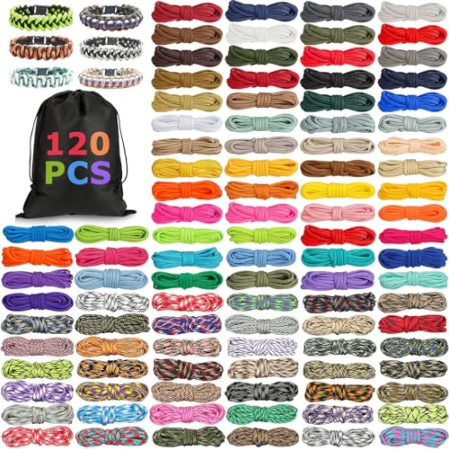 120 Pcs Paracord 550 10 Feet M – Paracord 550 Feet recenzja i cena