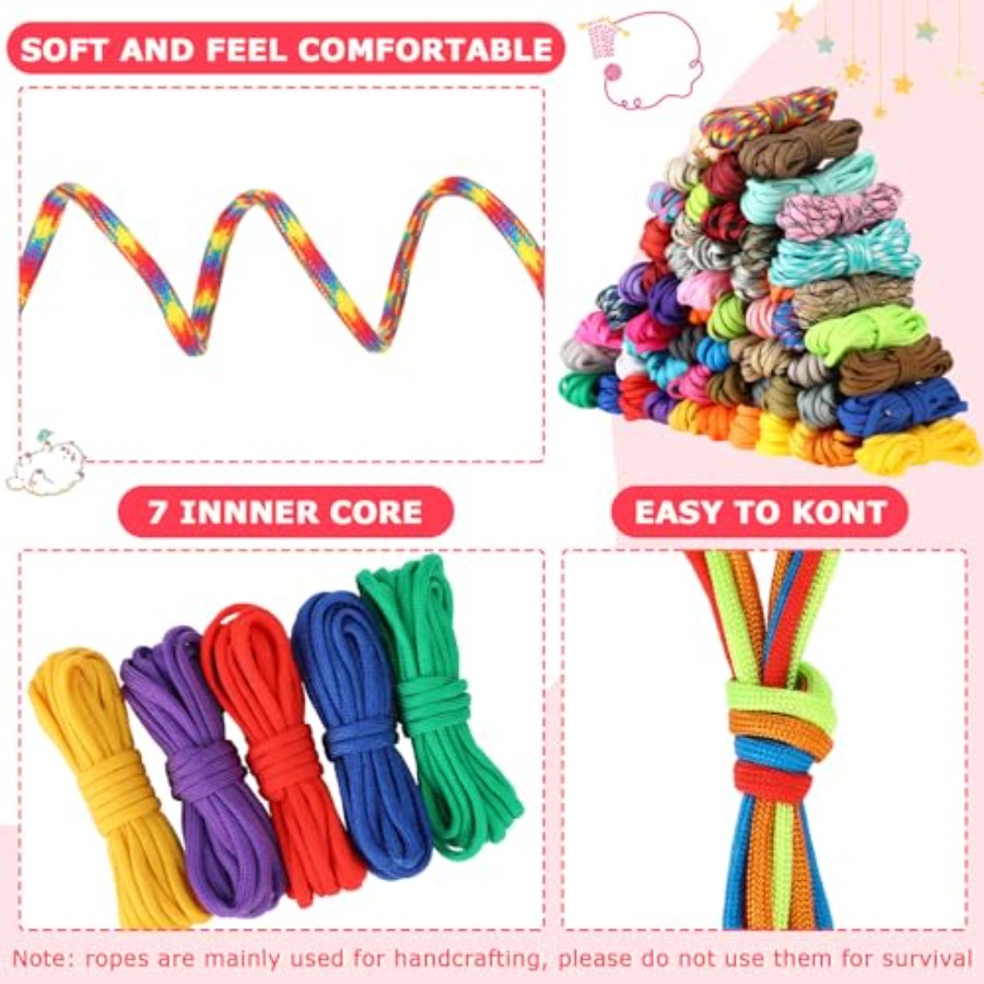 120 Pcs Paracord 550 10 Feet M – Paracord 550 Feet recenzja i cena