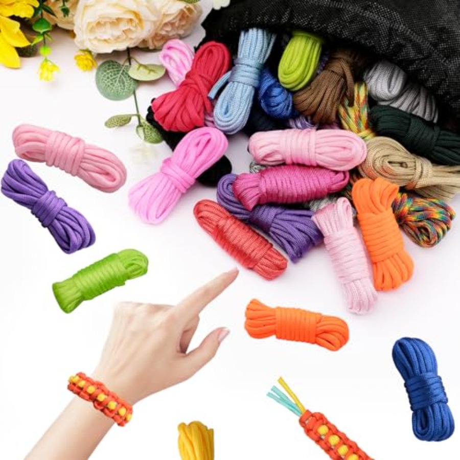 85 Pcs Paracord 550 Combo Kit  – Paracord 550 Feet recenzja i cena