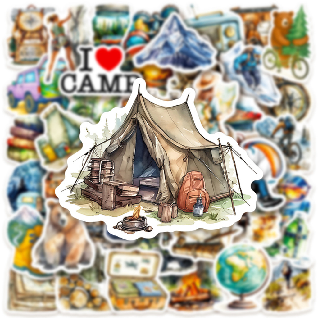 50PCS Outdoor Watercolor Campi – Outdoor Adventure Stores recenzja i cena