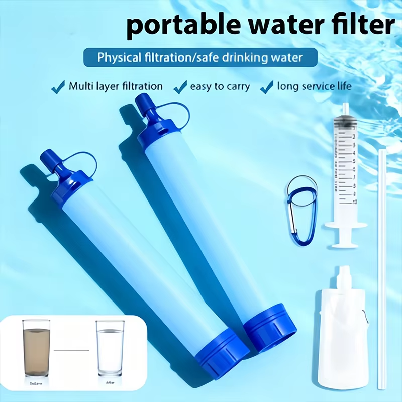 1pcs Outdoor Water Filter, Per – Water Filter Straw recenzja i cena