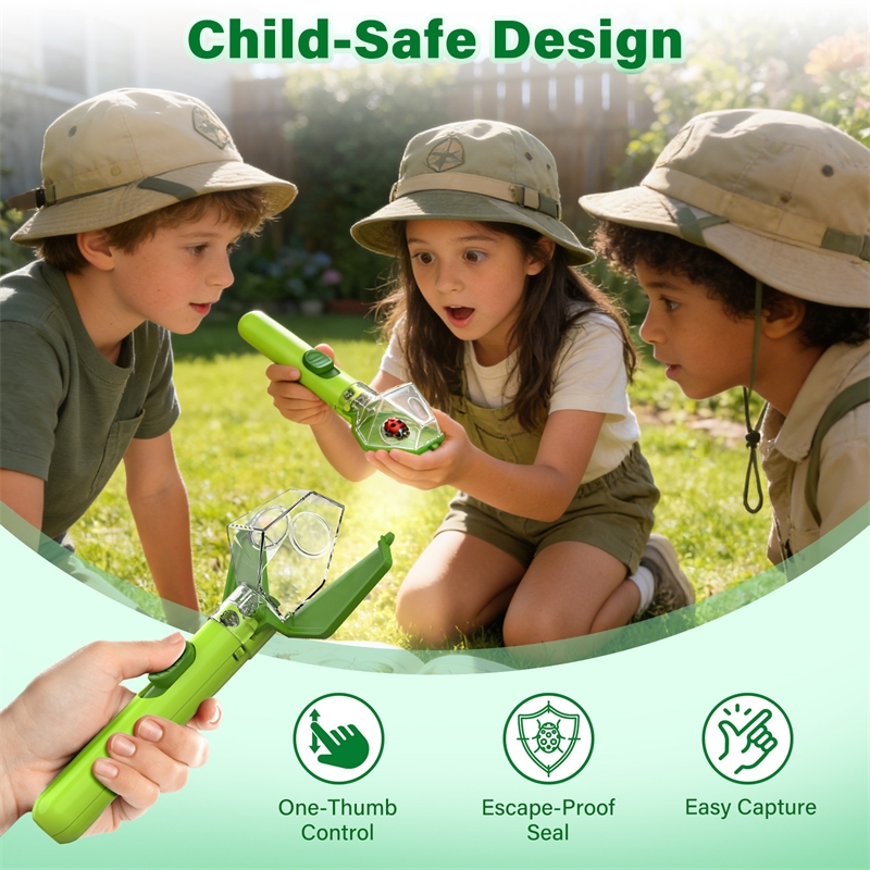 Kids Bug Catcher With 6X Magni – Outdoor Adventure Kit For Kids recenzja i cena